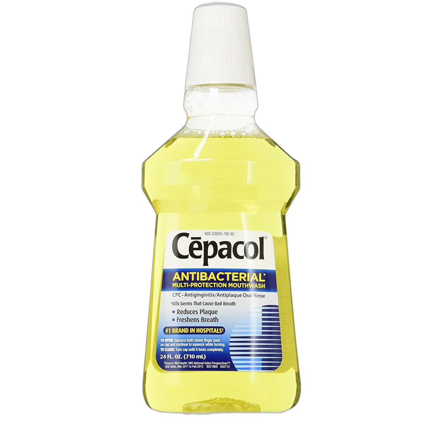 Cepacol Antibacterial Multi-Protection Mouthwash, 24 Fl Oz (Pack of 5)