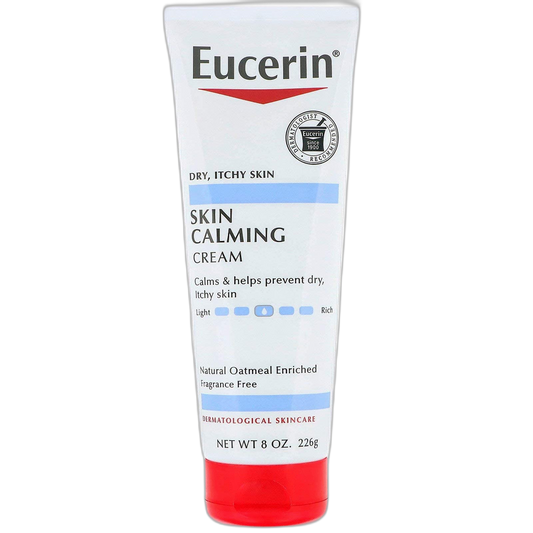 Eucerin Skin Calming, Fragrance Free Creme 8 oz