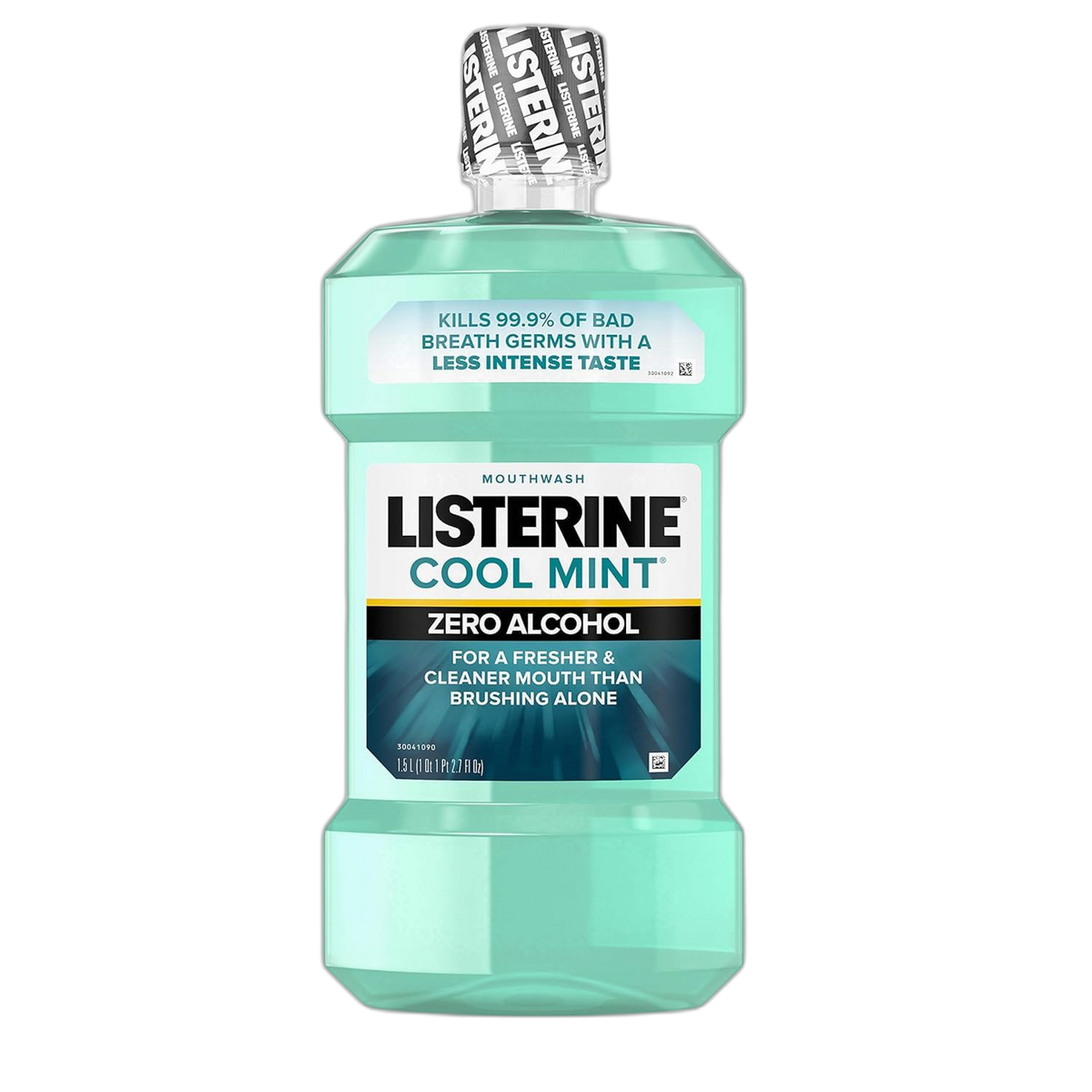 Listerine Zero Mouthwash, Clean Mint, 50.7-Ounce (1.5 L)