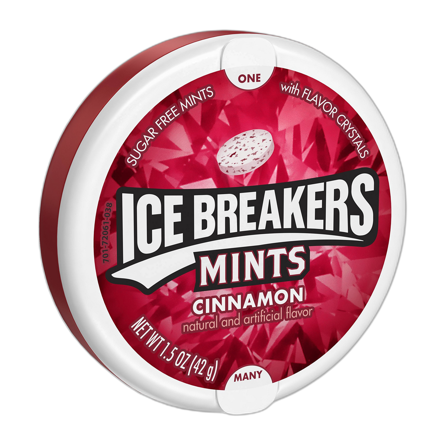 ICE BREAKERS Sugar Free Mints, Cinnamon, 1.5 Ounce (Pack of 16)
