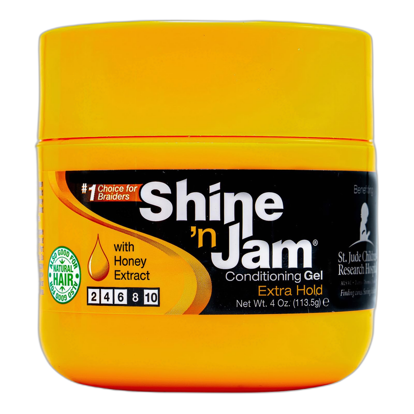 Ampro Shine 'n Jam Conditioning Gel, Extra Hold, 4 Ounce