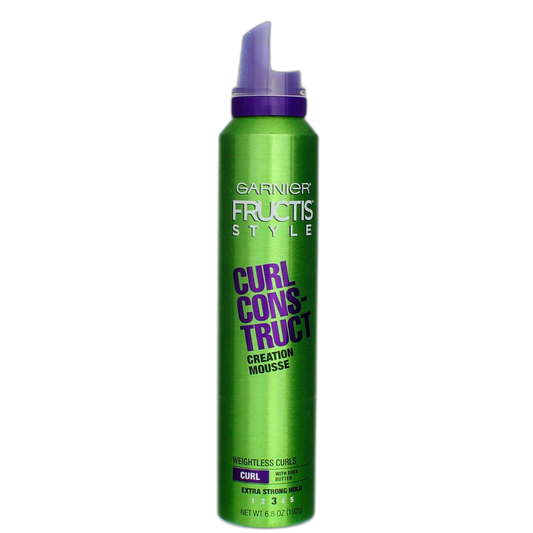 Garnier Fructis Style Curl Construct Creation Mousse Extra Strong Hold 6.80 oz ( Pack of 2)