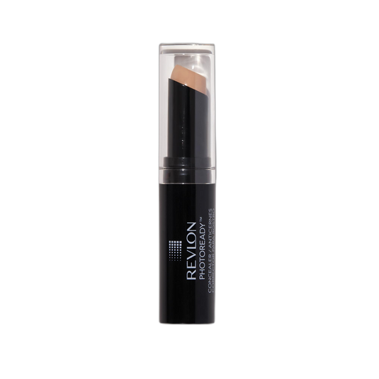 Revlon Concealer Stick, PhotoReady Face Makeup for All Skin Types, Longwear Medium- Full Coverage with Creamy Finish, Lightweight Formula, 003 Light Medium, 0.11 Oz