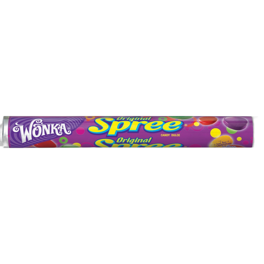 Wonka Spree Original Hard Candy, 1.77 Ounce Rolls (Pack of 36)