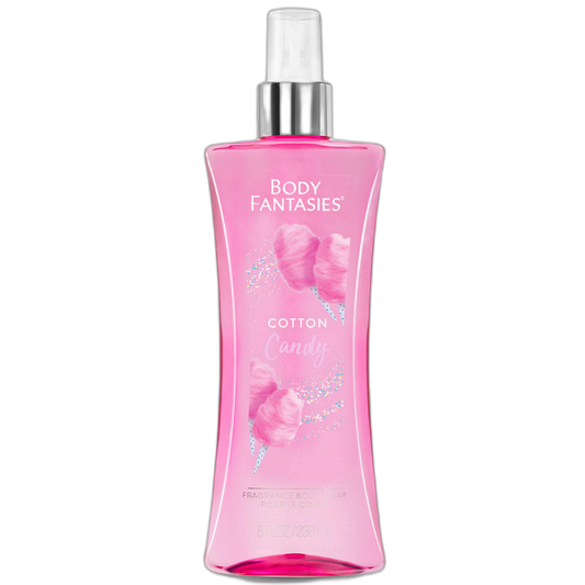 Body Fantasies Signature Fragrance Body Spray, Cotton Candy, 8 Fluid Ounce