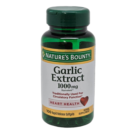 Nature's Bounty Garlic 1000 mg Softgels 100 ea