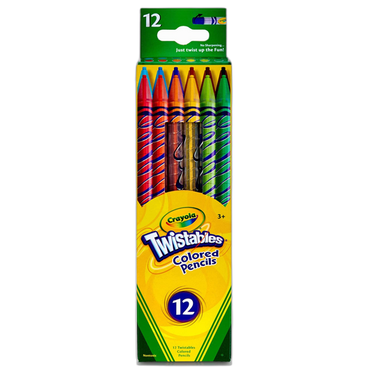 Crayola Twistables Colored Pencil 12 pk