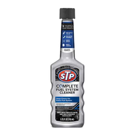 STP Complete Fuel System Cleaner, Fuel Cleaner Deep Cleans Entire Fuel System, 5.25 Oz, Multicoloured, 1 Count (Pack of 1)