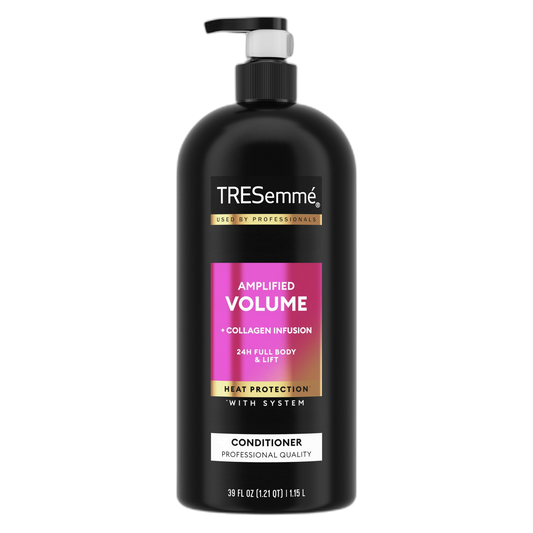TRESemmÃ© 24 Hour Volume Conditioner with Pump For Fine Hair Formulated With Pro Style Technology 39 Fl Oz