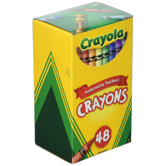 Crayola upc 52-0048 Crayons Assorted Colors 48 Count, Pack of 3