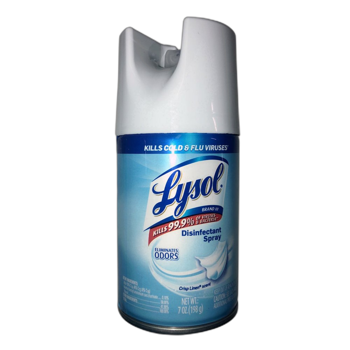 Lysol Disinfectant Spray, Crisp Linen, 7 Ounce (Pack of 12)
