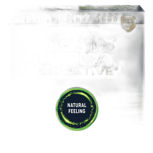 LifeStyles Ultra Sensitive Natural Feeling Lubricated Latex Condoms, 40 Count