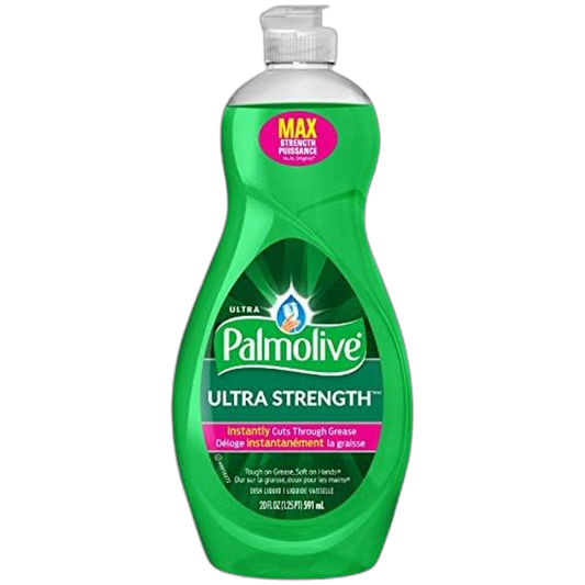 Palmolive Ultra Strength Dishwashing Liquid, Original Scent, 20 Fl Oz (Pack of 3)