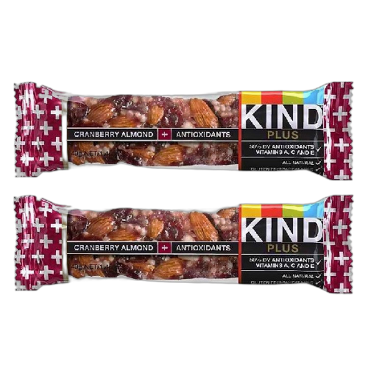 Kind Plus Bar, Cranberry Almond Plus Antioxidants, 12 Count