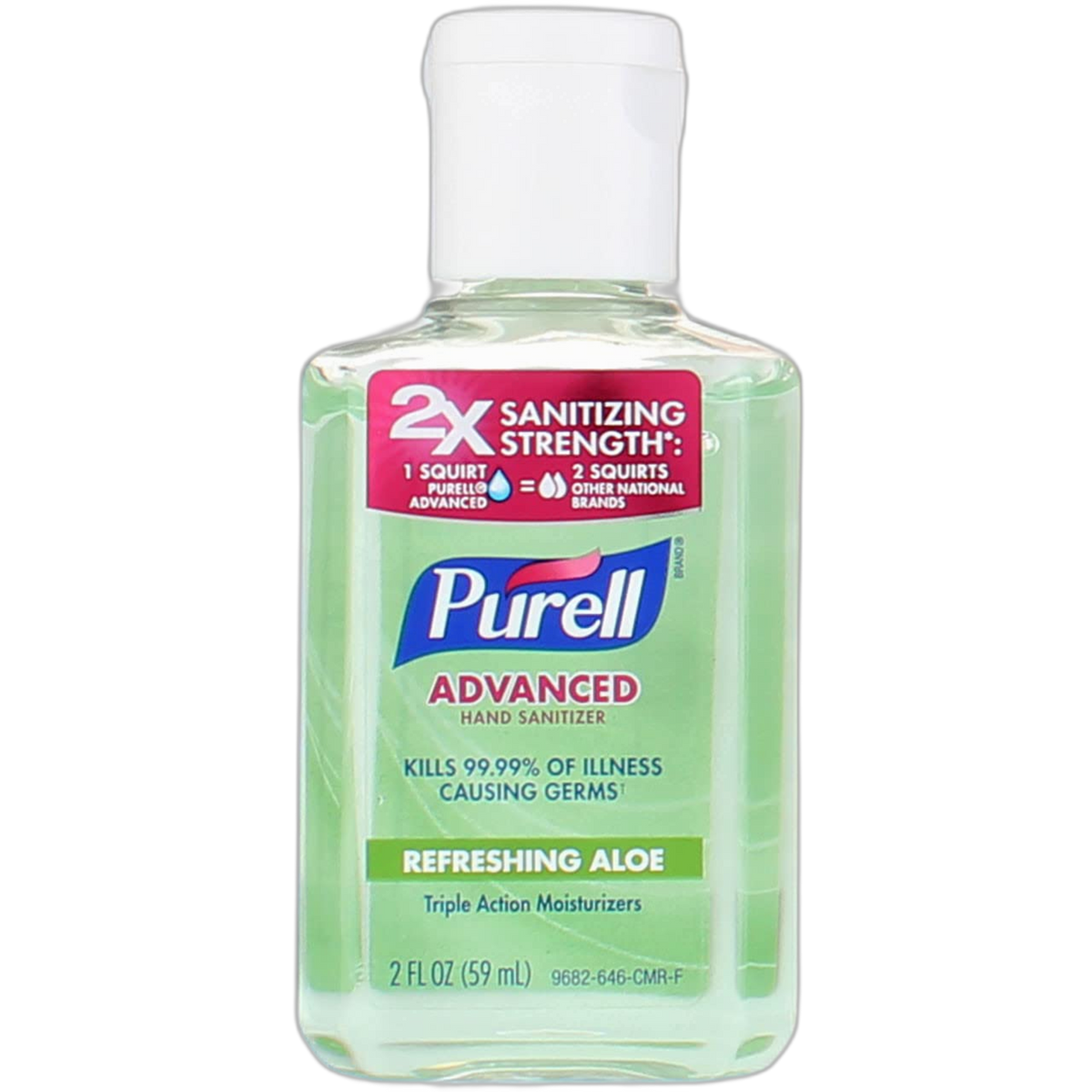 Purell Advanced Hand Sanitizer Refreshing Aloe 2 oz
