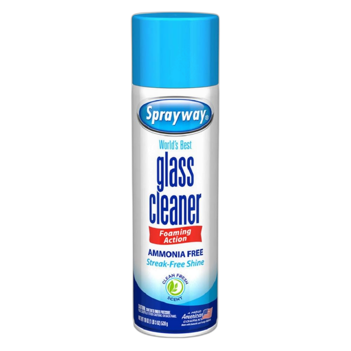 Sprayway Glass Cleaner Aerosol Spray, 19 oz (Packaging May Vary)