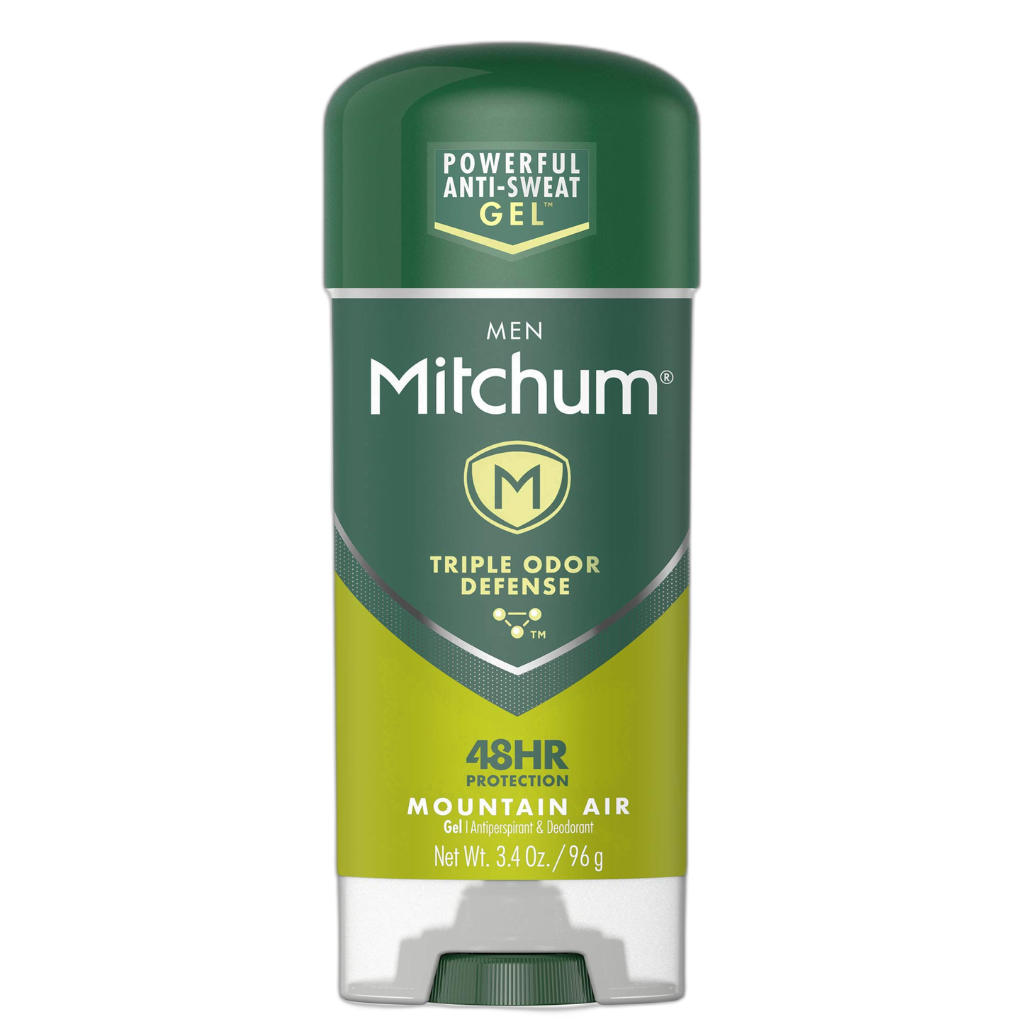 Mitchum Anti-Perspirant & Deodorant Clear Gel, Mountain Air - 3.4 Oz (6 Packs)