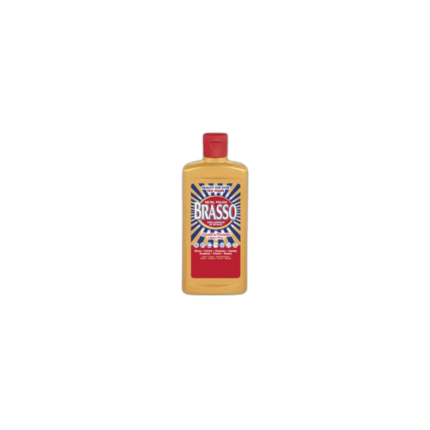 Brasso 8 oz Metal Polish - Case = 8