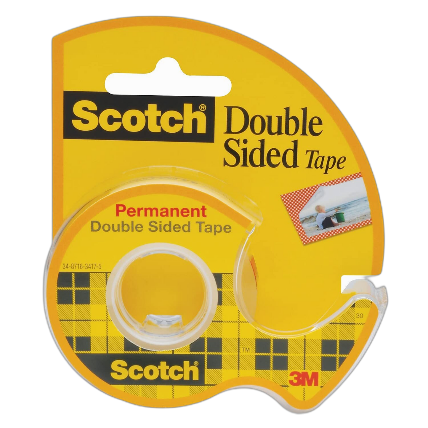 Scotch 504829 Double Sided Tape with Dispenser 1/2-Inch x 13 yds. (137)