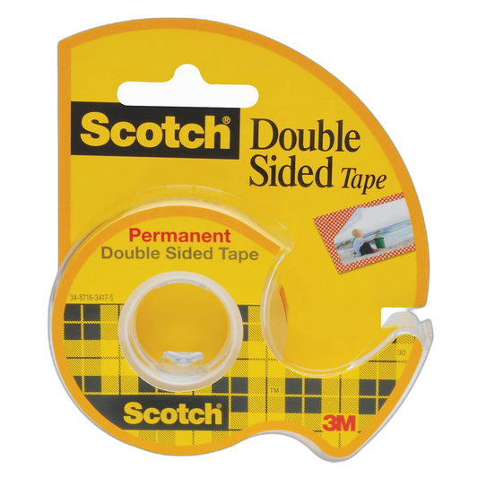 Scotch 504829 Double Sided Tape with Dispenser 1/2-Inch x 13 yds. (137)