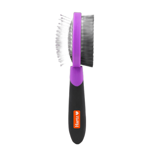 Hartz Grooming Supplies, Groomers Best Combo Brush for Dogs and Professionals 6-in-1 Dog Shampoo and Combo Brush Bundle, Good for All Dogs & Coat Types