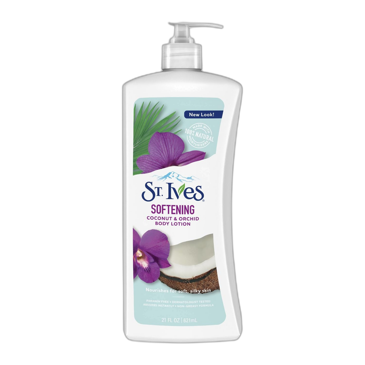 St. Ives Softening Body Lotion Coconut & Orchid Extract 21 oz