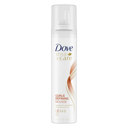 Dove STYLE+care Curls Defining Mousse, Soft Hold 7 oz