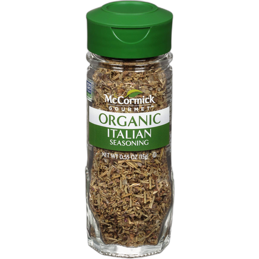 McCormick Gourmet Organic Italian Seasoning, 0.55 oz