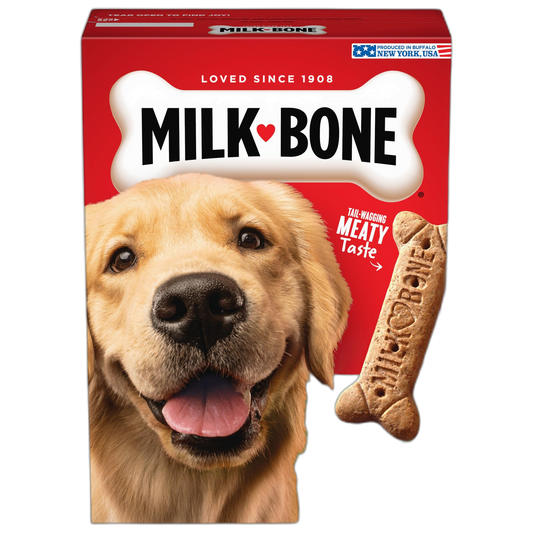Milk-Bone Original Dog Treats for Large Dogs, 24 Ounce, Crunchy Biscuit Helps Clean Teeth