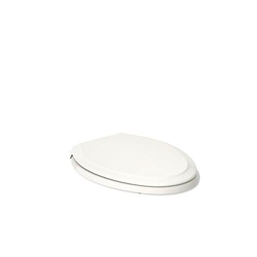 KOHLER 4734-RL-96 Rutledge ReadyLatch Soft Close Elongated Toilet Seat, Quiet-Close Lid, Grip-Tight Bumpers, Installation Hardware, Home Essentials, Biscuit