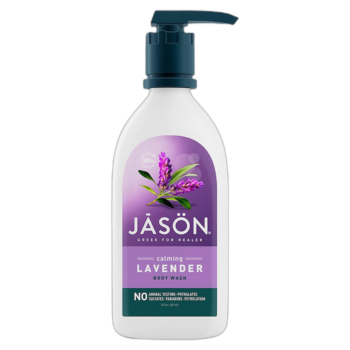 JASON Calming Lavender Body Wash, 30 Ounce Bottle
