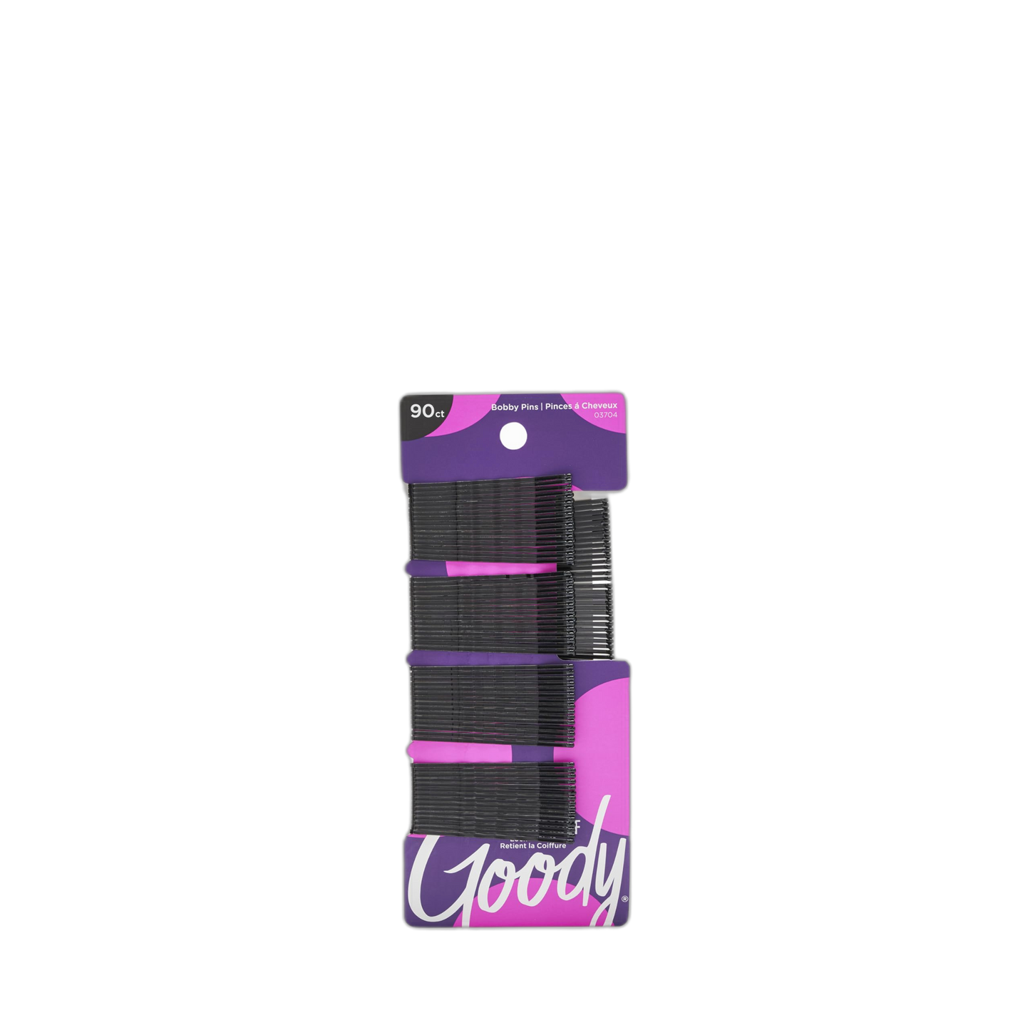 Goody Bobby Pins, Black, 90 Count