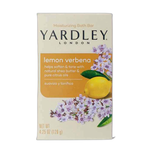 Yardley Lemon Verbena Bar Soap 4.0 Ounce