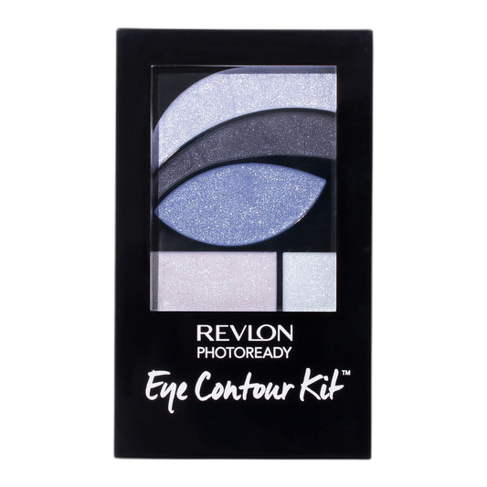 REVLON PhotoReady Eye Contour Kit, Eyeshadow Palette with 5 Wet/Dry Shades & Double-Ended Brush Applicator, Avant Garde (525), 0.1oz
