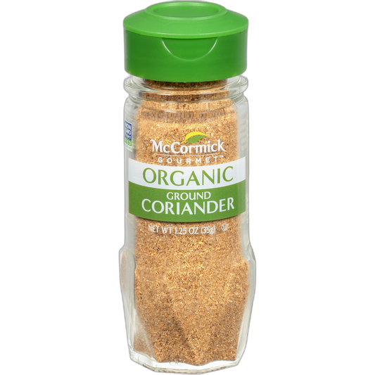 McCormick Gourmet Organic Ground Coriander, 1.25 Oz
