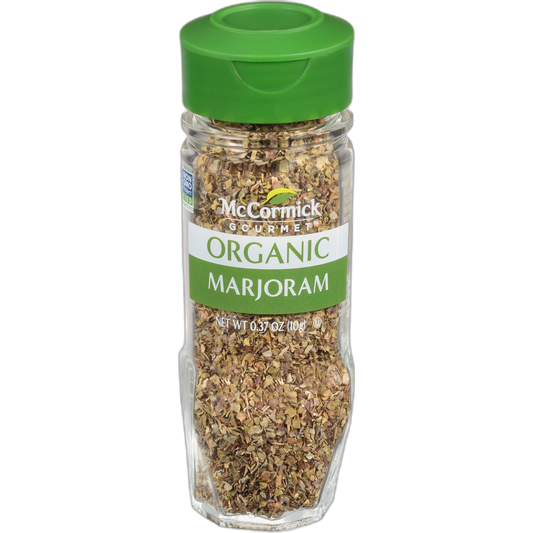 McCormick Gourmet Organic Marjoram, 0.37 Oz