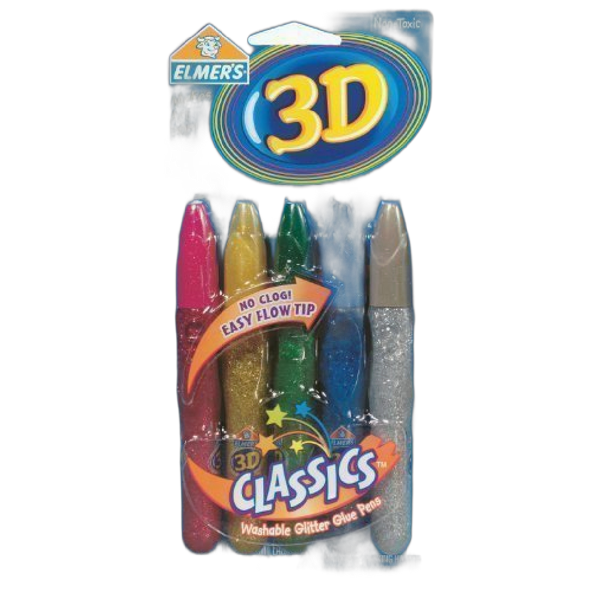 Elmer's E642 3D Washable Paint Pens 5 Pack