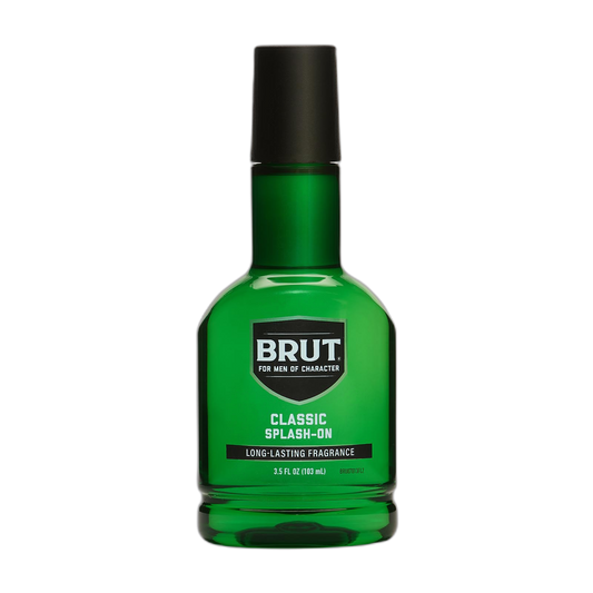 Brut Splash-on Classic Scent for Men, 3.5 Oz