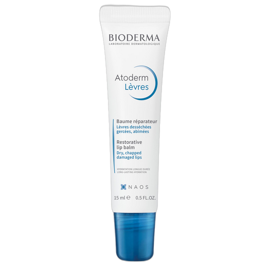Bioderma Atoderm Lip Balm, Moisturizing and Nourishing Balm for Dry Lips