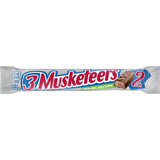 3 Musketeers Milk Chocolate Candy Bar 1.92 oz.