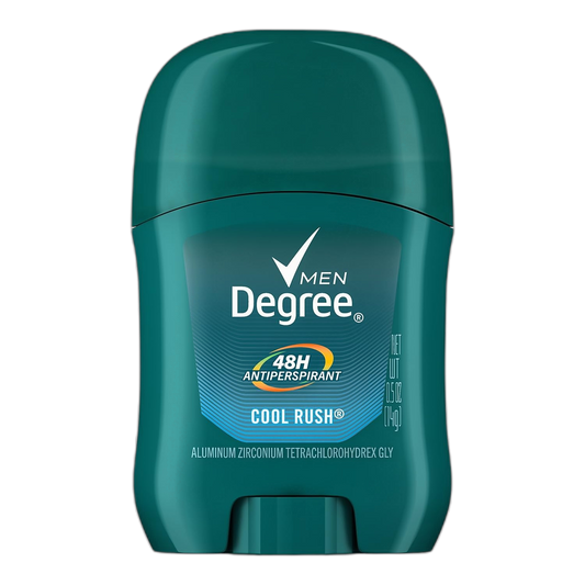 Degree Men Original Protection Antiperspirant Deodorant, Cool Rush, 0.5 Oz (Pack of 36), Packaging May Vary