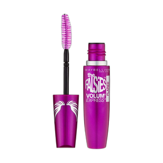 Maybelline Volum' Express The Falsies Flared Washable Mascara, Blackest Black [286], 0.31 oz (Pack of 2)