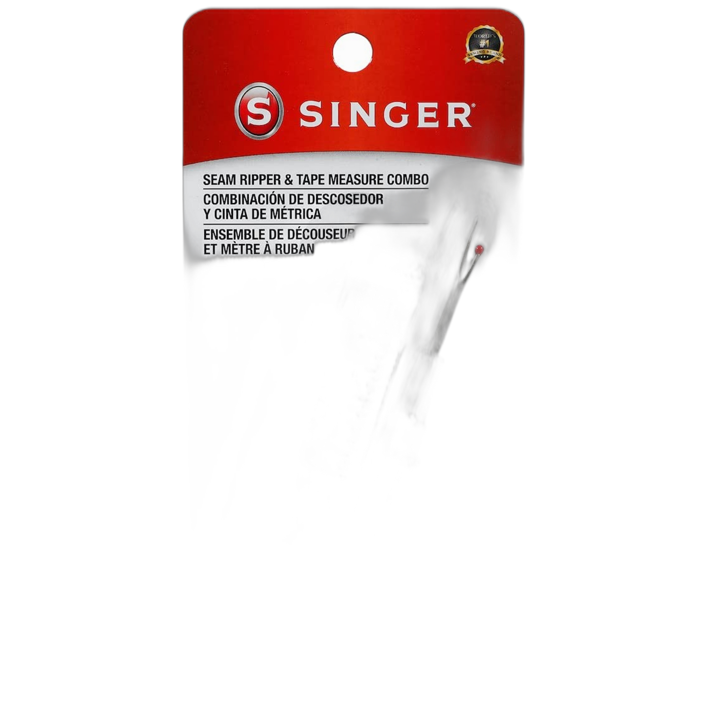 SINGER 00106 Seam Ripper and Tape Measure Combo Kit, Black