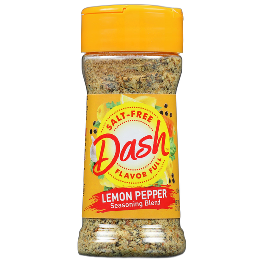 Dash Salt-Free Seasoning Blend, Lemon Pepper, 2.5 Ounce