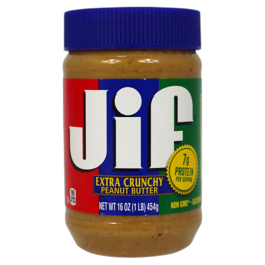 Jif Extra Crunchy Peanut Butter, 16 Ounces