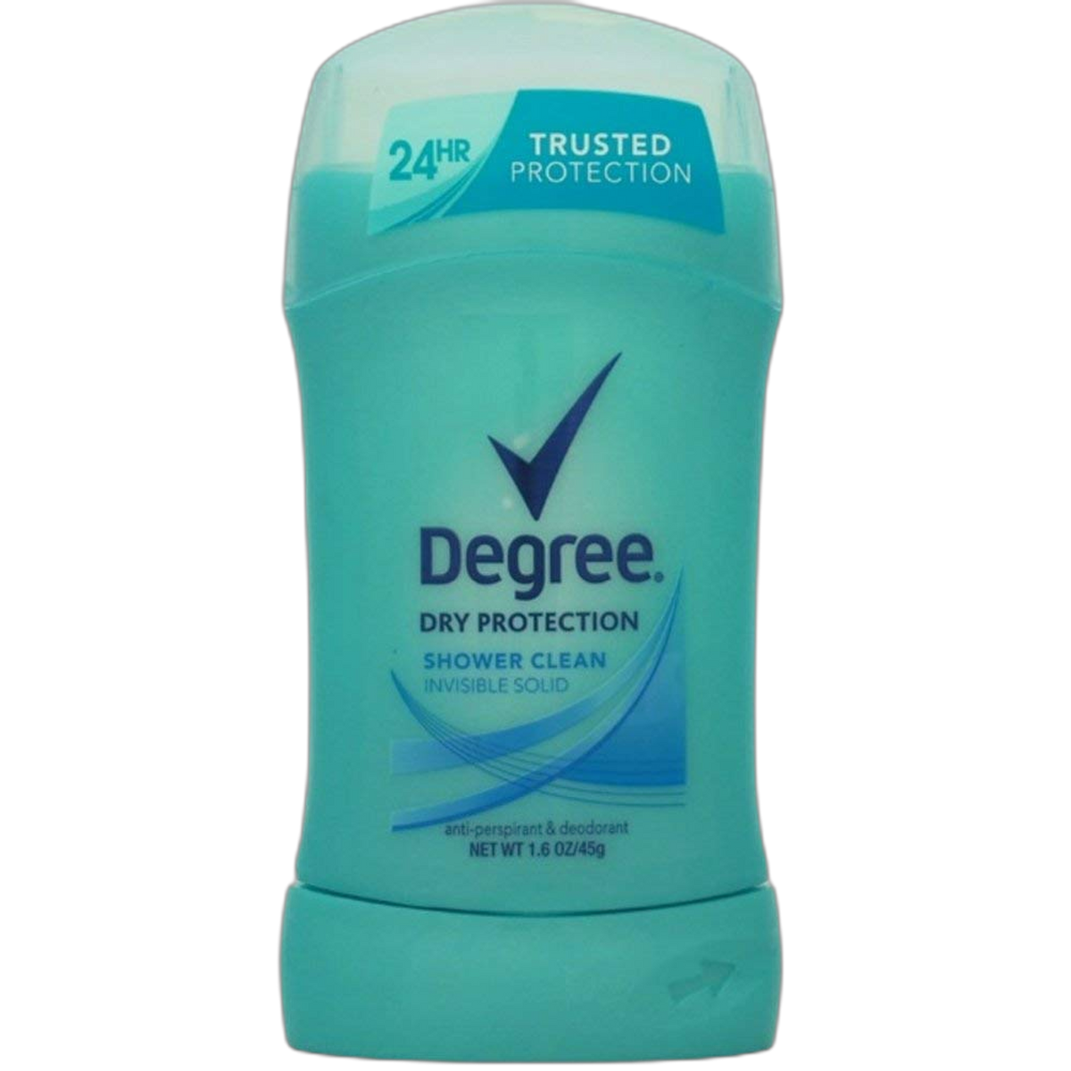 Degree Shower Clean Dry Protection Antiperspirant Deodorant Stick, 1.6 oz (Pack of 2)