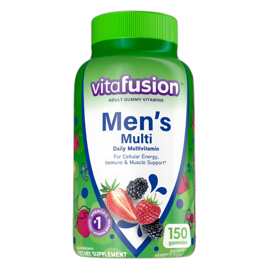 Vitafusion Men's Powerful Multi - Natural Berry 150 Gummies