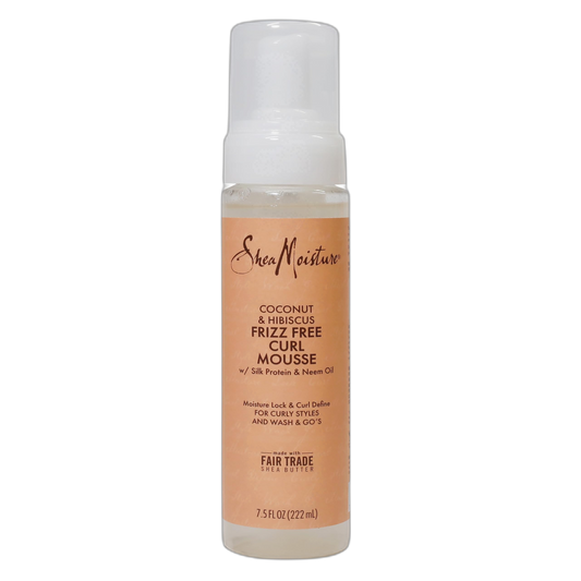 SheaMoisture SHEA MOISTURE Sheamoisture Coconut & Hibiscus Frizz-free Curl Mousse - 7.5 Fl Oz,7.5 Oz (290612 )