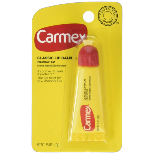 Carmex Classic Lip Balm, Medicated, 0.35 oz