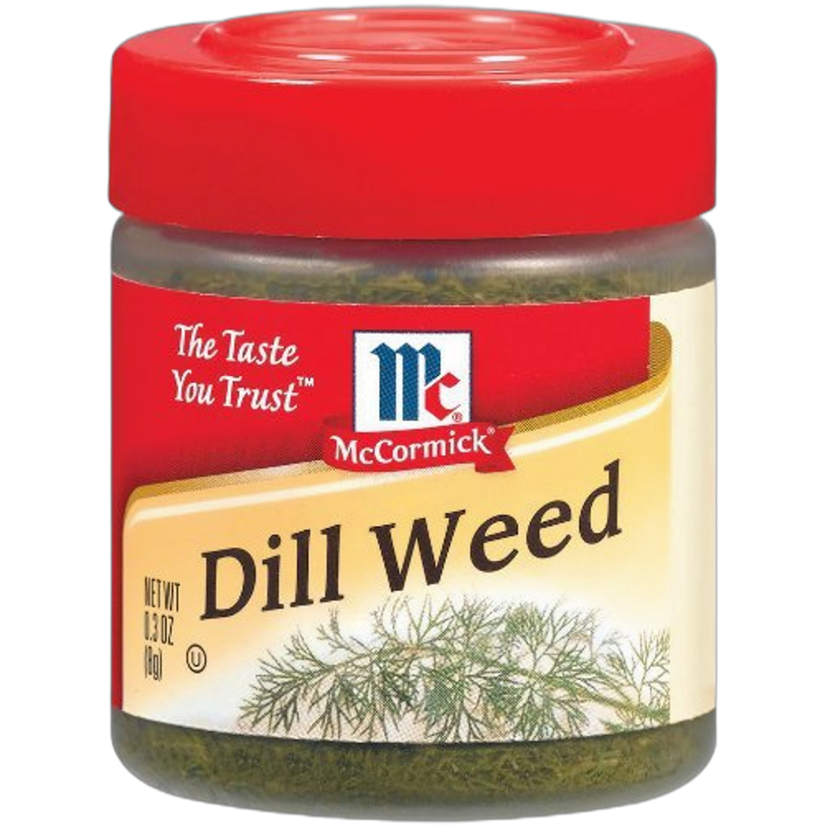 McCormick DILL WEED .3oz (4 Pack)